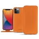 Capa em pele Apple iPhone 13 Pro Max - Orange PU