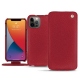 Capa em pele Apple iPhone 13 Pro Max - Rouge passion
