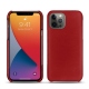 Apple iPhone 13 Pro leather cover - Rouge ( Nappa - Pantone 199C ) 