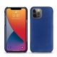 Lederschutzhülle Apple iPhone 13 Pro - Bleu océan ( Nappa - Pantone 293C ) 
