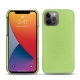 硬质真皮保护套 Apple iPhone 13 Pro - Vert olive ( Nappa - Pantone 578U ) 