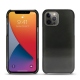 Lederschutzhülle Apple iPhone 13 Pro - Onyx ( Black ) 