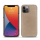 Custodia in pelle Apple iPhone 13 Pro - Taupe vintage ( Pantone 7530C ) 