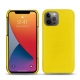 Funda de piel Apple iPhone 13 Pro - Jaune fluo