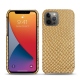 Lederschutzhülle Apple iPhone 13 Pro - Serpent sabbia