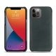 硬质真皮保护套 Apple iPhone 13 Pro - Blu marino