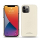 硬质真皮保护套 Apple iPhone 13 Pro - Blanc PU