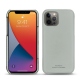 Capa em pele Apple iPhone 13 Pro - Gris PU
