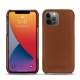 Lederschutzhülle Apple iPhone 13 Pro - Marron PU