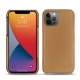 Lederschutzhülle Apple iPhone 13 Pro - Beige Veggie