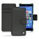 가죽 커버 Sony Xperia Z3 Compact  - Noir ( Nappa - Black ) 