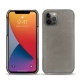 Capa em pele Apple iPhone 13 Pro Max - Acier vintage ( Pantone 403C ) 