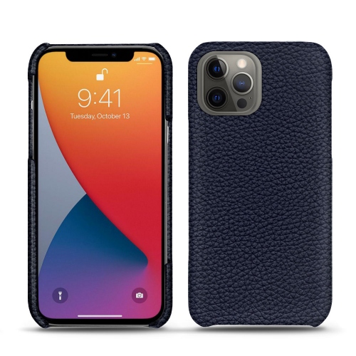 Leather Case for Apple iPhone 13 Pro MaxCobalt ( Pantone #2b253f ) 
