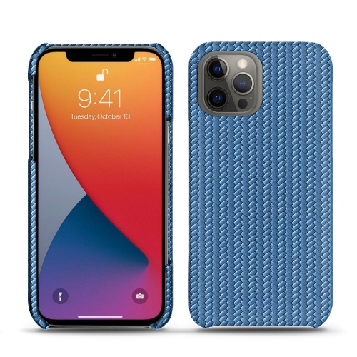 Leather Case for Apple iPhone 13 Pro MaxAbaca ishia ( Pantone #395775 ) 