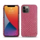 Lederschutzhülle Apple iPhone 13 Pro Max - Serpent ciclamino