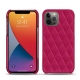 가죽 커버 Apple iPhone 13 Pro Max - Rose fluo - Couture