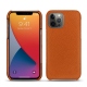 Lederschutzhülle Apple iPhone 13 Pro Max - Orange vibrant