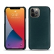 Lederschutzhülle Apple iPhone 13 Pro Max - Bleu Veggie