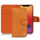 Capa em pele Apple iPhone 13 Pro - Mandarine vintage ( Pantone 165C ) 