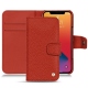 Capa em pele Apple iPhone 13 Pro - Papaye ( Pantone 180C ) 