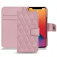 Lederschutzhülle Apple iPhone 13 Pro - Rose - Couture ( Nappa - Pantone 2365C ) 