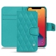 Funda de piel Apple iPhone 13 Pro - Bleu fluo - Couture