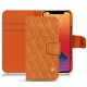 硬质真皮保护套 Apple iPhone 13 Pro - Mandarine vintage - Couture