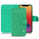 Funda de piel Apple iPhone 13 Pro - Menthe vintage - Couture