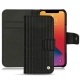 硬质真皮保护套 Apple iPhone 13 Pro - Abaca nero