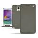가죽 커버 Samsung SM-N910 Galaxy Note 4  - Anthracite ( Pantone 424C ) 