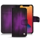 Housse cuir Apple iPhone 13 Pro - Violet Patine