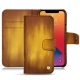 Housse cuir Apple iPhone 13 Pro - Doré Patine