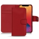 硬质真皮保护套 Apple iPhone 13 Pro - Rouge PU