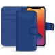 Custodia in pelle Apple iPhone 13 Pro - Bleu Océan PU