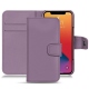 Lederschutzhülle Apple iPhone 13 Pro - Lilas PU