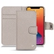 Housse cuir Apple iPhone 13 Pro - Taupe innocent