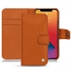 硬质真皮保护套 Apple iPhone 13 Pro - Orange vibrant