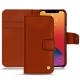 Apple iPhone 13 Pro leather case - Orange Veggie