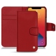 硬质真皮保护套 Apple iPhone 13 Pro Max - Rouge ( Nappa - Pantone 199C ) 