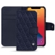 Lederschutzhülle Apple iPhone 13 Pro Max - Cobalt - Couture ( Pantone 2766C ) 