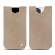 Apple iPhone 13 Pro leather pouch - Taupe vintage ( Pantone 7530C ) 