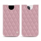 Custodia in pelle Apple iPhone 13 Pro - Rose - Couture ( Nappa - Pantone 2365C ) 