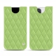 硬质真皮保护套 Apple iPhone 13 Pro - Vert olive - Couture ( Nappa - Pantone 578U ) 