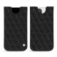 硬质真皮保护套 Apple iPhone 13 Pro - Ebène - Couture ( Sleek P C12 - Black ) 