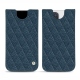 Custodia in pelle Apple iPhone 13 Pro - Indigo - Couture ( Pantone 303U ) 