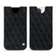 Pochette cuir Apple iPhone 13 Pro - Dark vintage - Couture