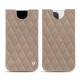 硬质真皮保护套 Apple iPhone 13 Pro - Taupe vintage - Couture