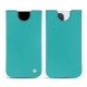 硬质真皮保护套 Apple iPhone 13 Pro - Bleu fluo