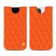 硬质真皮保护套 Apple iPhone 13 Pro - Orange fluo - Couture