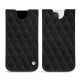 Funda de piel Apple iPhone 13 Pro - Negre poudro - Couture